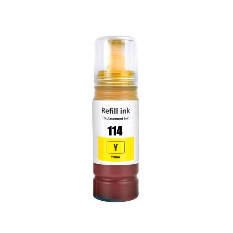 Epson 114 Y yellow refill 70 ml – alternativ