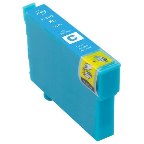 Epson 34XL cyan printerpatron C13T34724010 – alternativ, 17ml