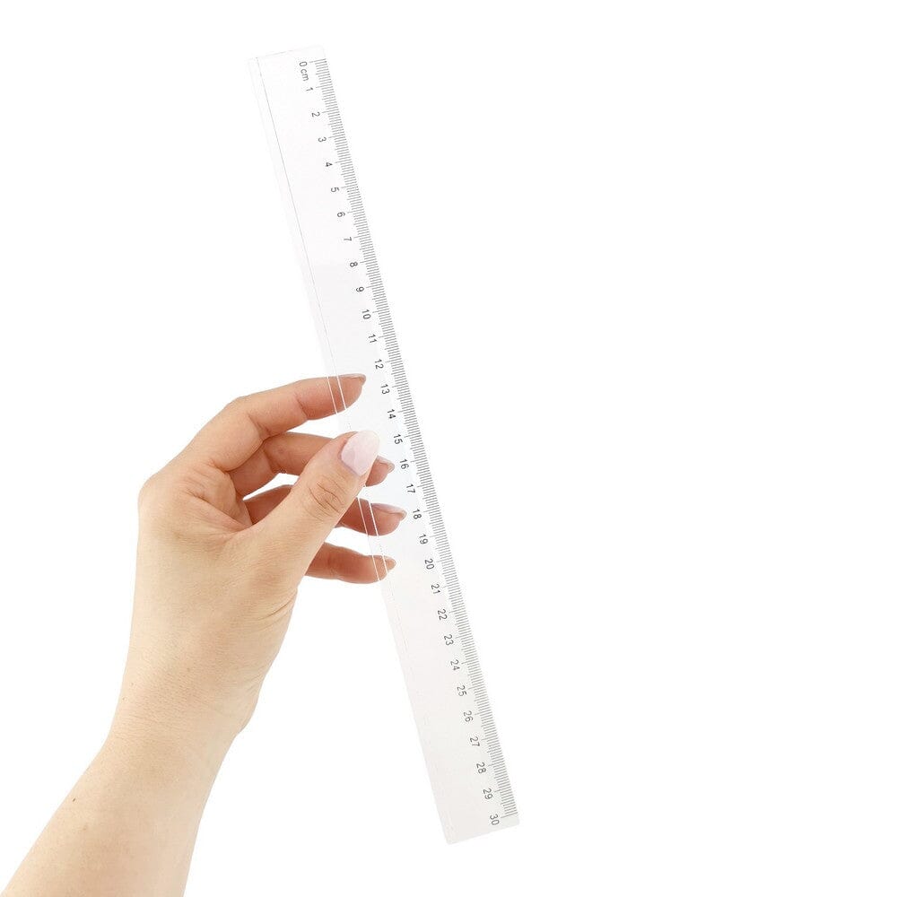 Lineal 24 stk plastik - 30cm