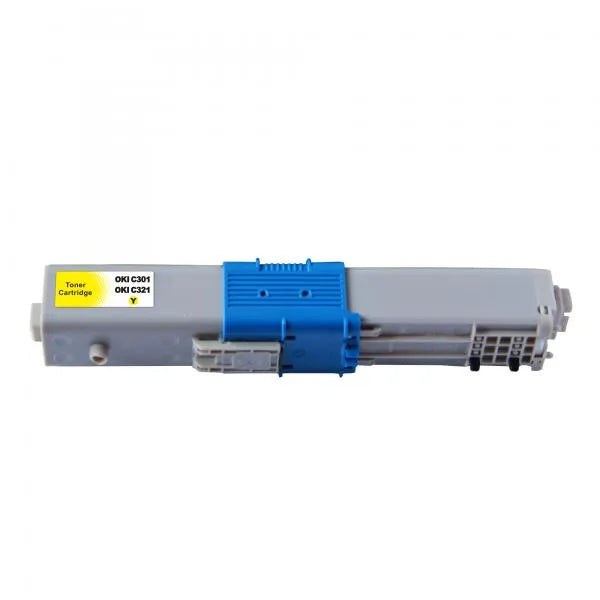 OKI 44973533 gul toner 1.500 sider – OKI C301 alternativ