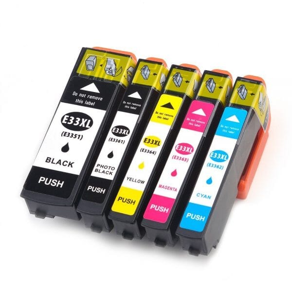 Pakke sæt Epson 33XL – 4 farver BK-PBK-C-M-Y – alternativ – 78 ml