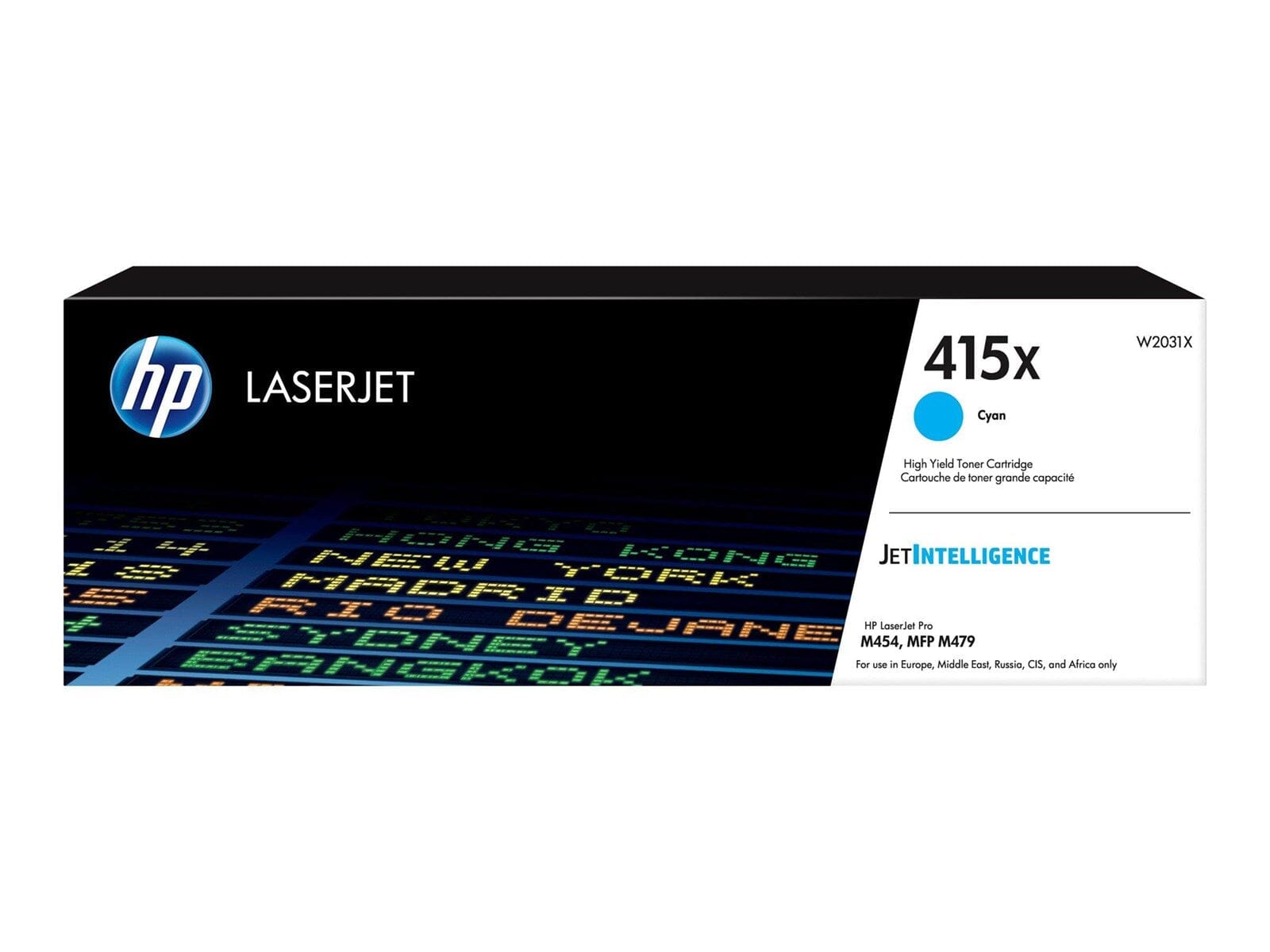 Restsalg. HP 415X cyan toner 6.000 sider W2031X – Original