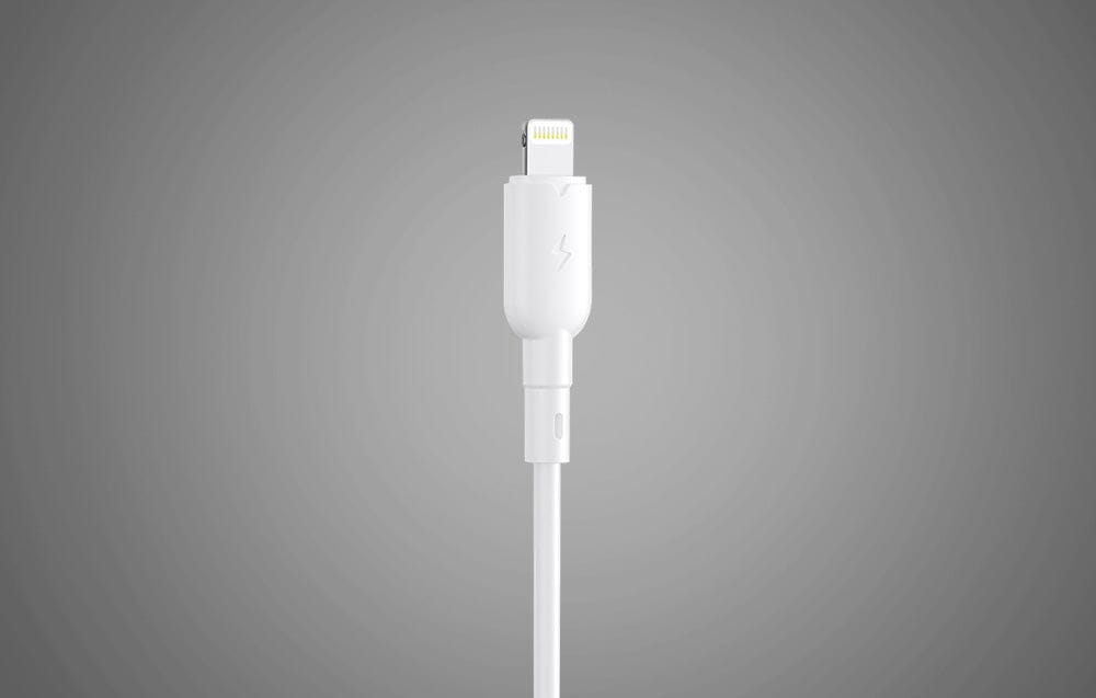 USB til Lightning kabel - Hvid - 1 meter - 3A